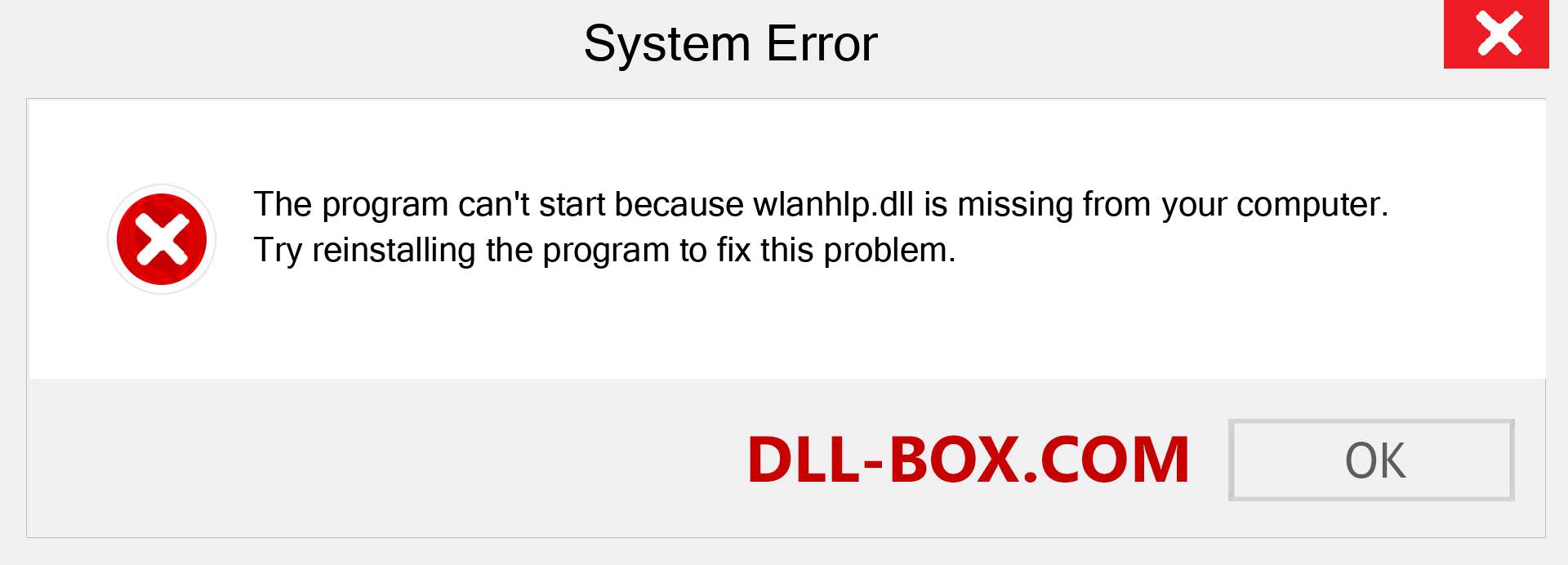  wlanhlp.dll file is missing?. Download for Windows 7, 8, 10 - Fix  wlanhlp dll Missing Error on Windows, photos, images